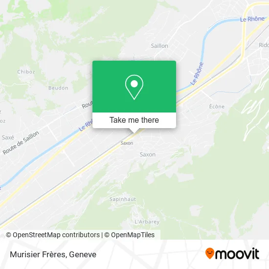 Murisier Frères map