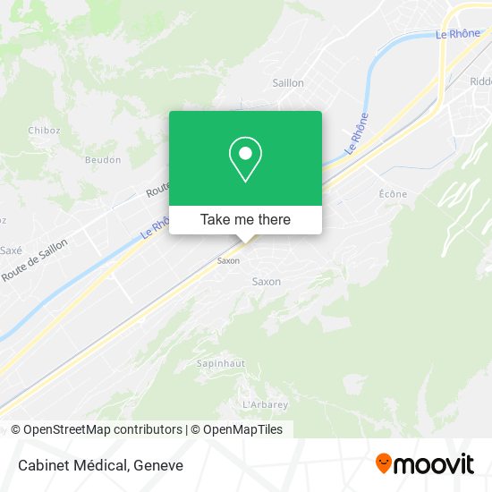 Cabinet Médical map