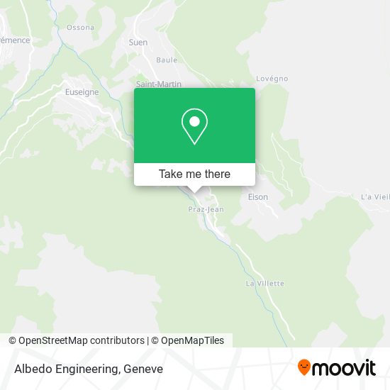 Albedo Engineering map