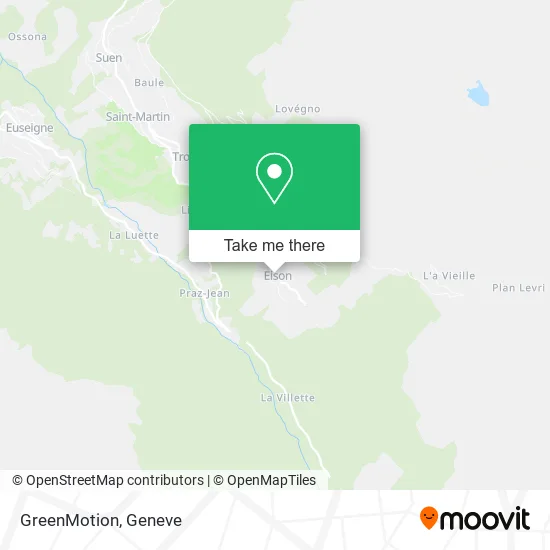 GreenMotion map