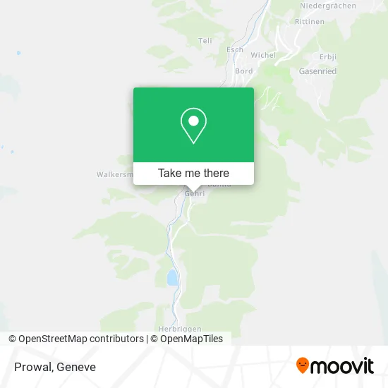 Prowal map