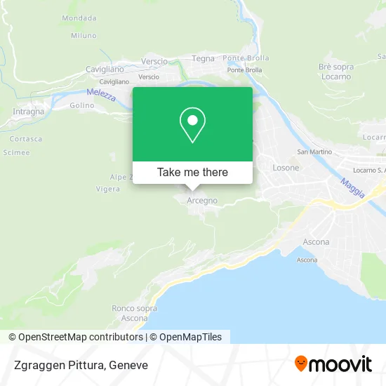 Zgraggen Pittura map