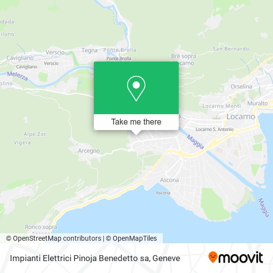Impianti Elettrici Pinoja Benedetto sa map