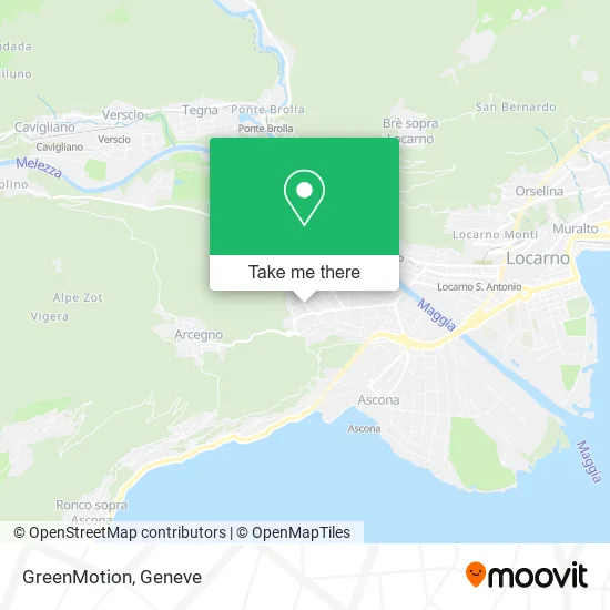 GreenMotion map
