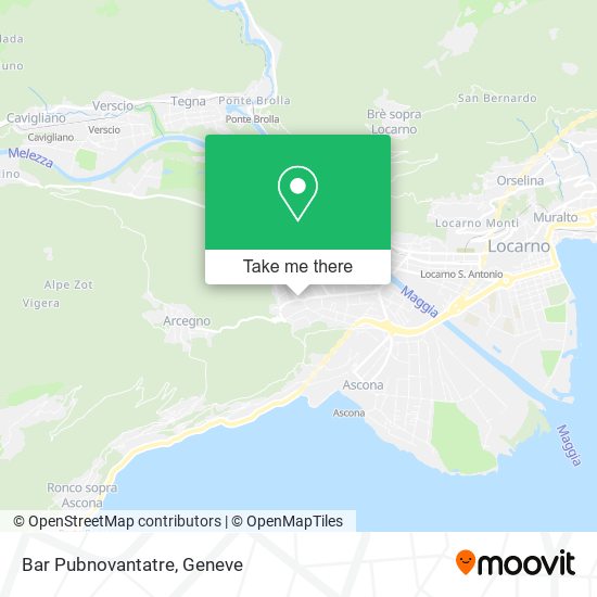 Bar Pubnovantatre map