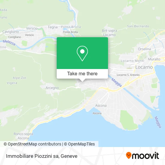 Immobiliare Piozzini sa map