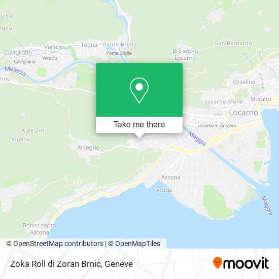 Zoka Roll di Zoran Brnic map
