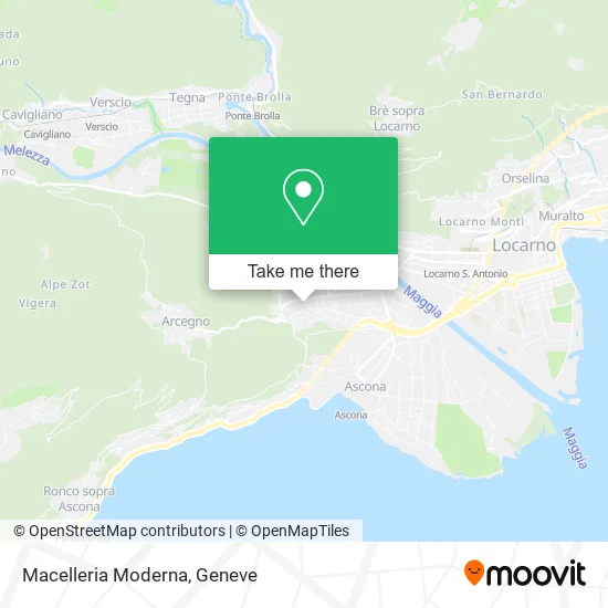 Macelleria Moderna map