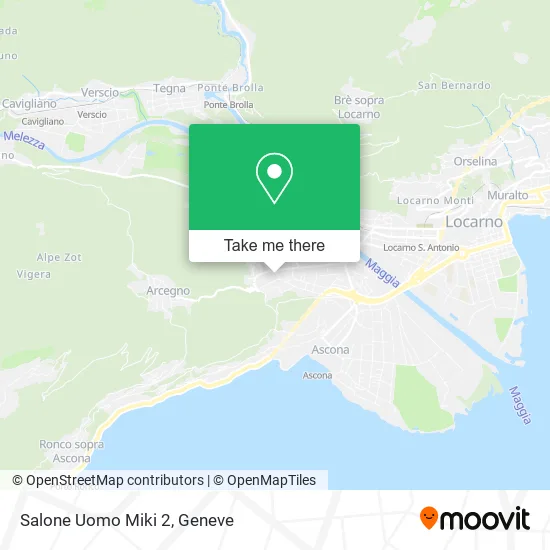 Salone Uomo Miki 2 map