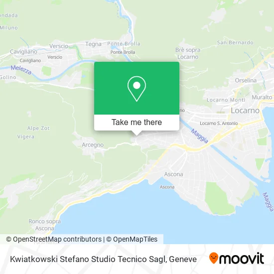 Kwiatkowski Stefano Studio Tecnico Sagl map