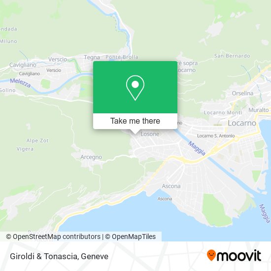 Giroldi & Tonascia map