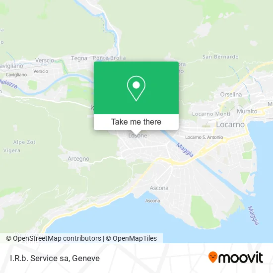 I.R.b. Service sa map