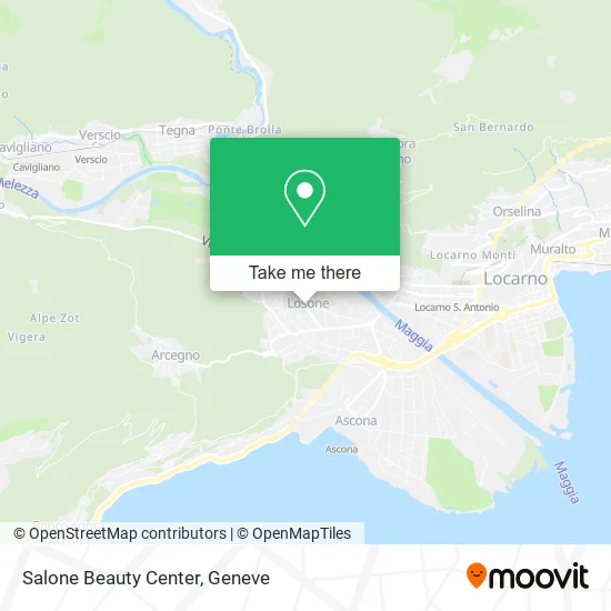Salone Beauty Center map