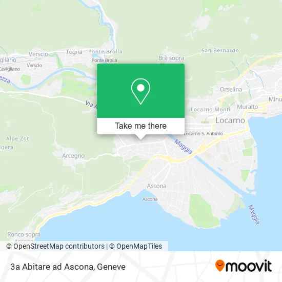 3a Abitare ad Ascona map