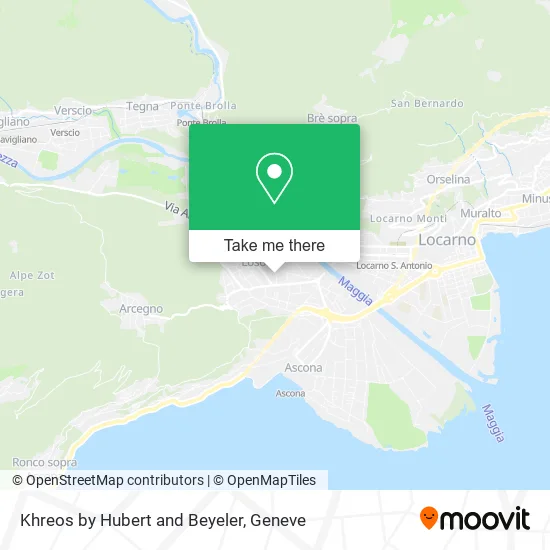 Khreos by Hubert and Beyeler map