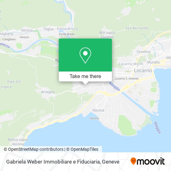 Gabriela Weber Immobiliare e Fiduciaria map