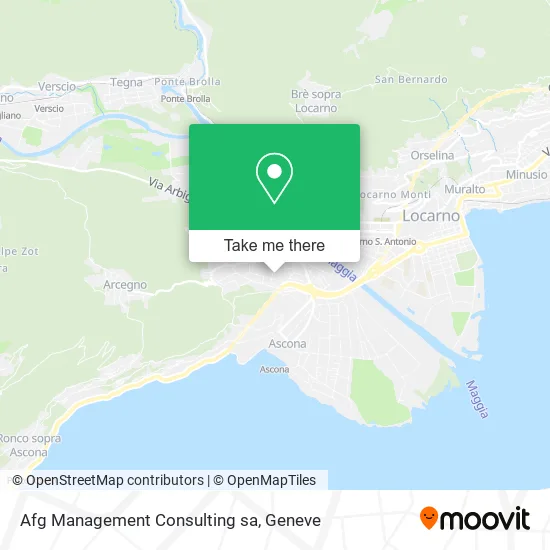 Afg Management Consulting sa map