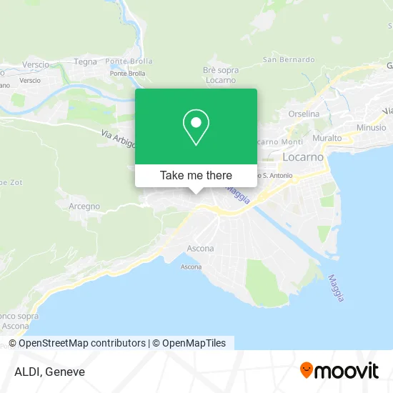 ALDI map