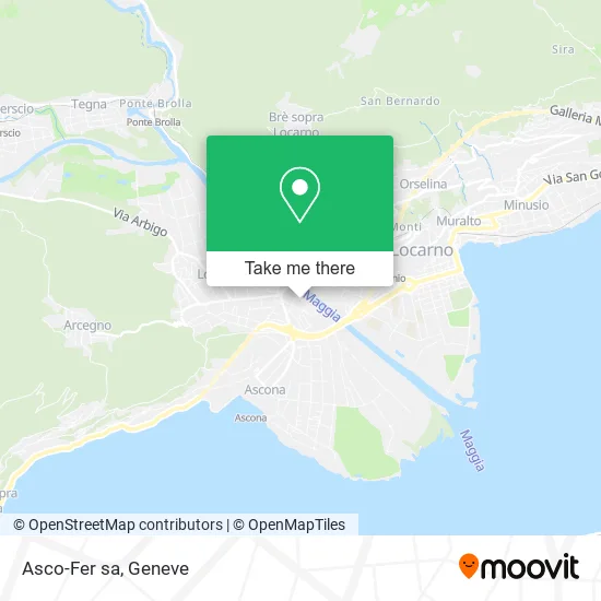 Asco-Fer sa map