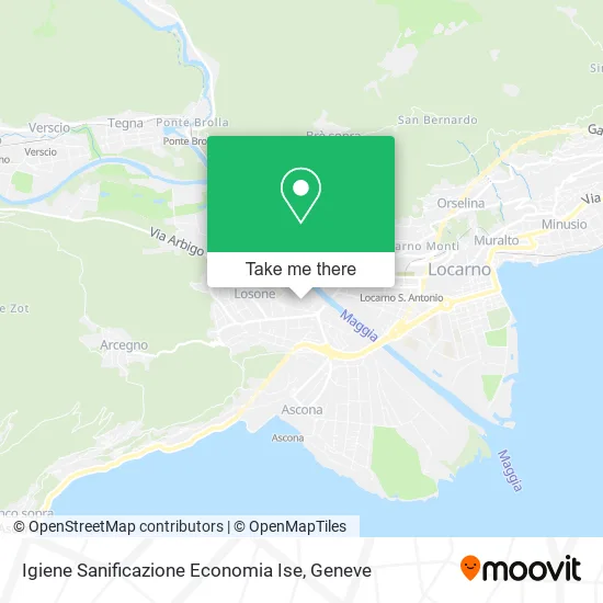 Igiene Sanificazione Economia Ise map