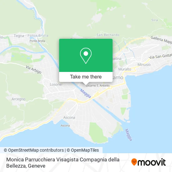Monica Parrucchiera Visagista Compagnia della Bellezza map