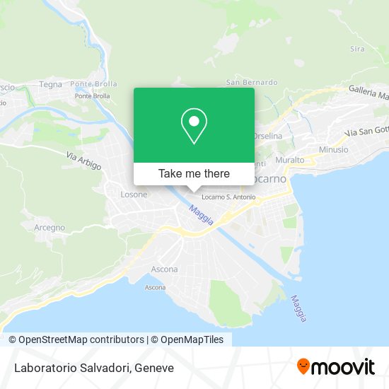 Laboratorio Salvadori map
