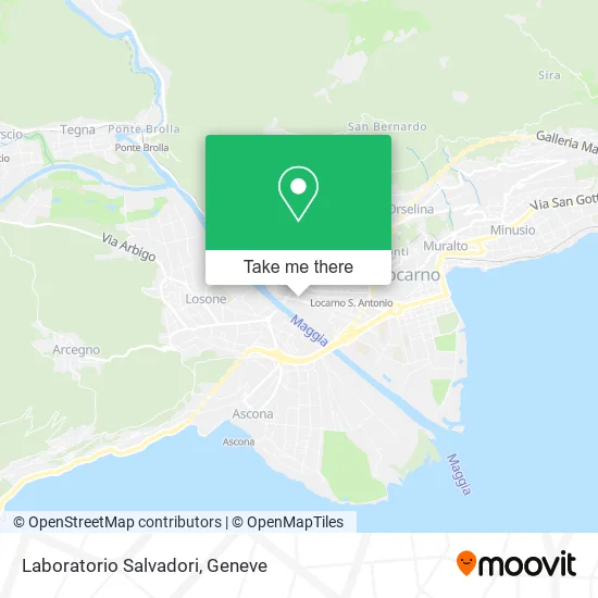 Laboratorio Salvadori map