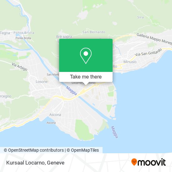 Kursaal Locarno map