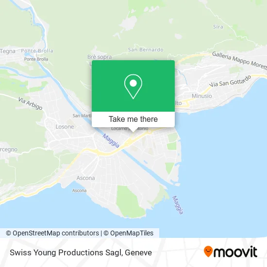 Swiss Young Productions Sagl map