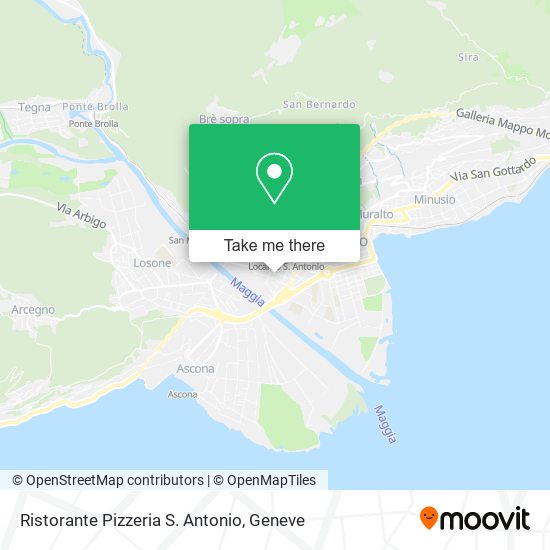 Ristorante Pizzeria S. Antonio map