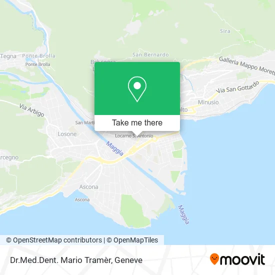 Dr.Med.Dent. Mario Tramèr map