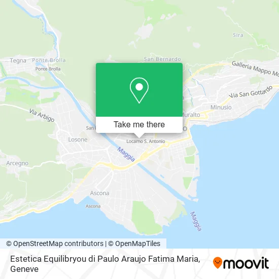 Estetica Equilibryou di Paulo Araujo Fatima Maria map