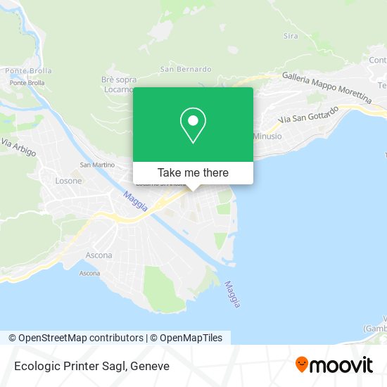 Ecologic Printer Sagl map