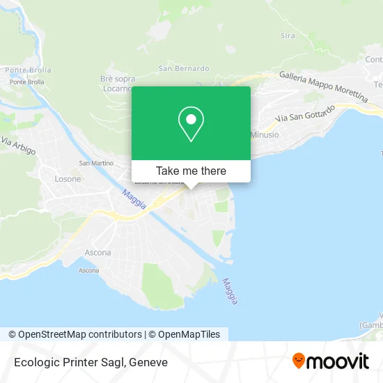 Ecologic Printer Sagl map