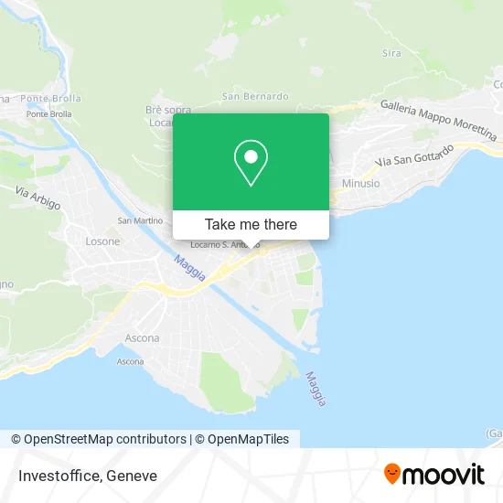 Investoffice map