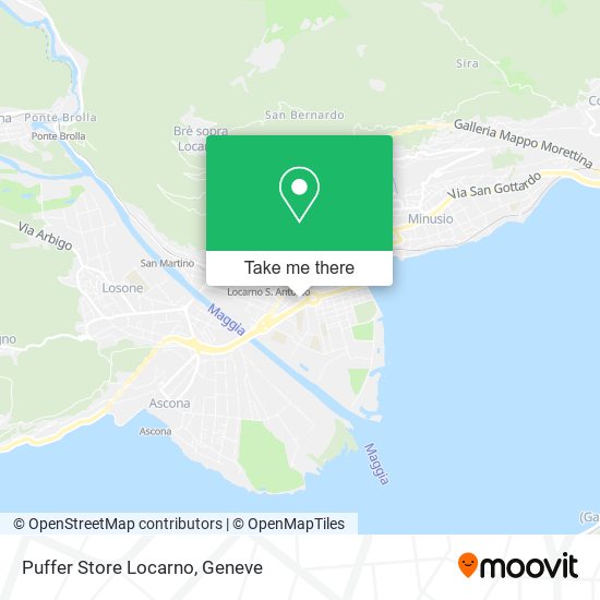 Puffer Store Locarno map