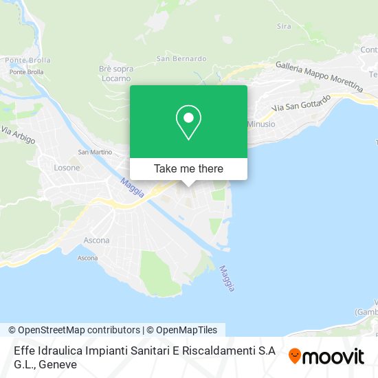 Effe Idraulica Impianti Sanitari E Riscaldamenti S.A G.L. map
