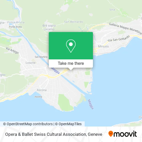 Opera & Ballet Swiss Cultural Association map