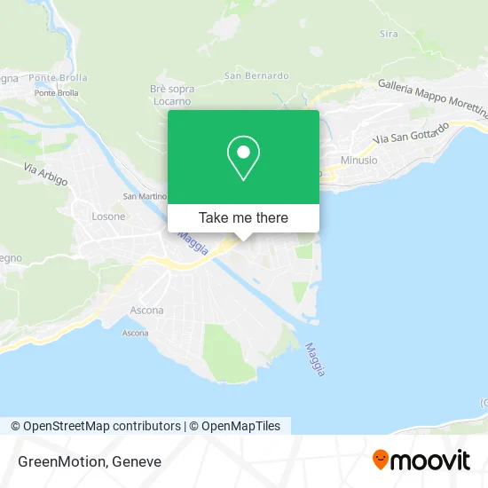 GreenMotion map