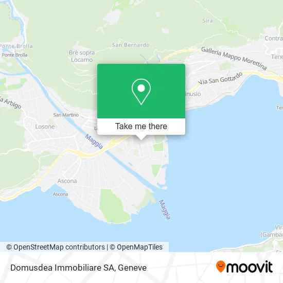 Domusdea Immobiliare SA map