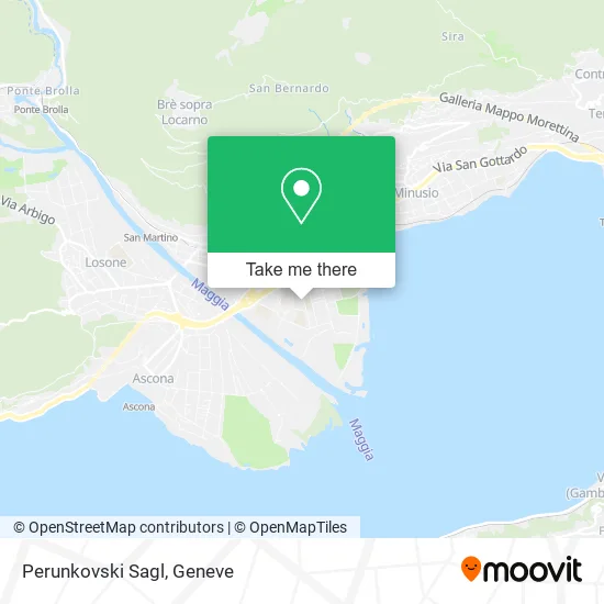 Perunkovski Sagl map