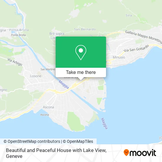 Beautiful and Peaceful House with Lake View map