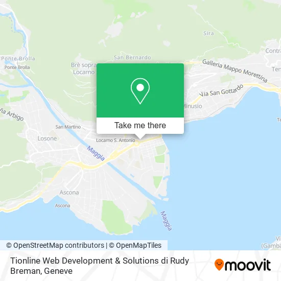 Tionline Web Development & Solutions di Rudy Breman map