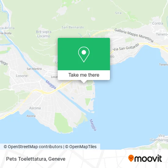 Pets Toelettatura map