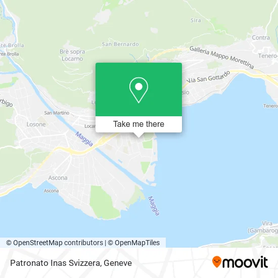 Patronato Inas Svizzera map