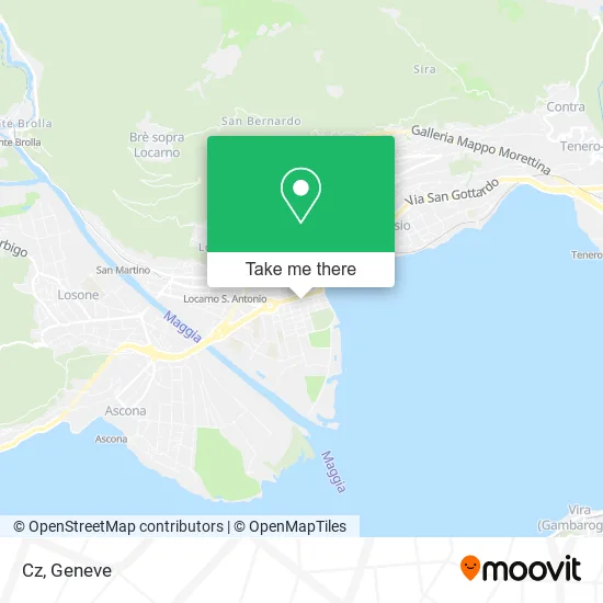 Cz map