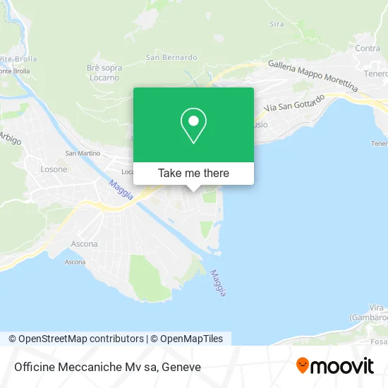 Officine Meccaniche Mv sa map