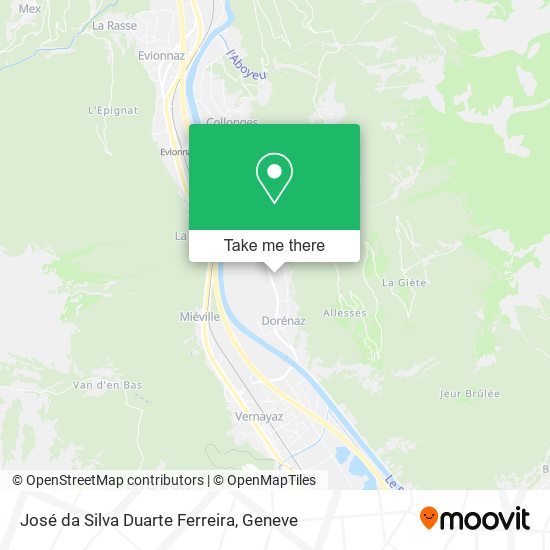 José da Silva Duarte Ferreira map