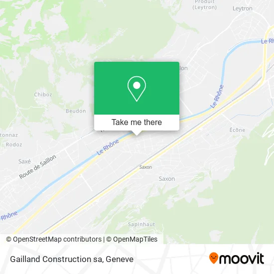 Gailland Construction sa map