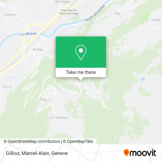 Gillioz, Marcel-Alain map